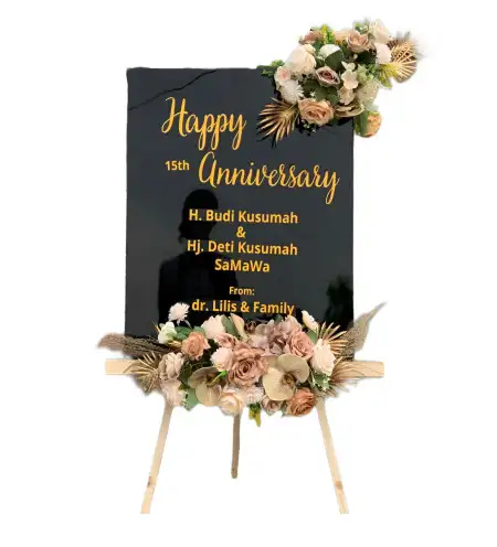 Papan Bunga Akrilik Nusawungu